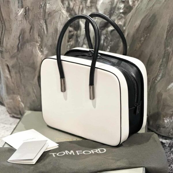 Tom Ford Two-Toned Black & Ivory Ava Small Box