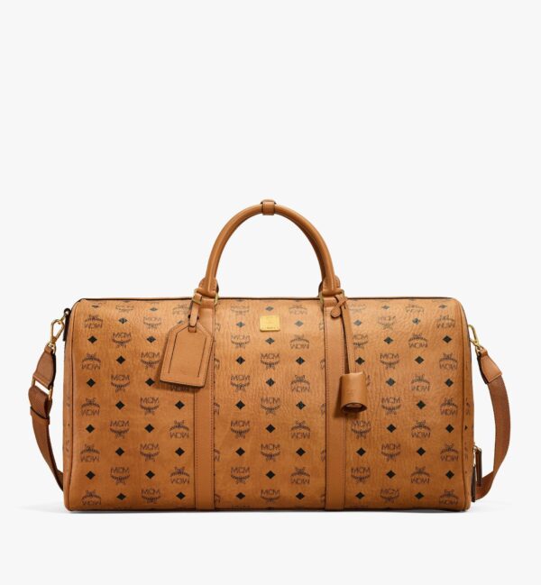MCM Cognac Weekender - Image 1