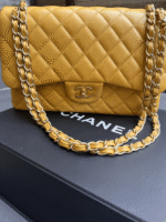 Chanel Classic Double Flap Quilted Caviar 2.55 - Image 4