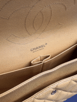 Chanel Classic Double Flap Quilted Caviar 2.55 - Image 5